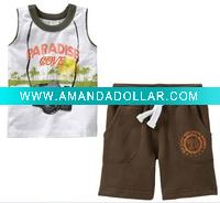 Wholesale baby KASA short-sleeve suit