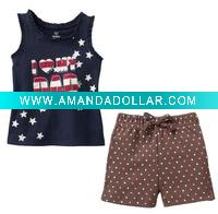 Wholesale baby KASA short-sleeve suit