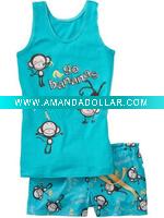 Wholesale baby KASA short-sleeve suit