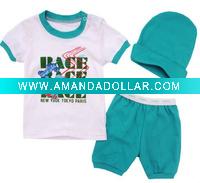 Wholesale new born baby clothes KASAbaby suit infant baby clothes/wear/clothing famous baby clothing/clothes 3 pcs suit three-pcs suits