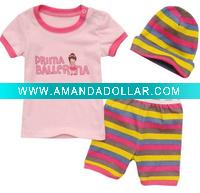 Wholesale newborn baby clothes/wear KASAbaby suit 2011 new fashion baby clothes/wear lovely baby clothes infant clothes/wear/clothing