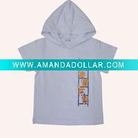 Wholesale With hoody children's t-shirt