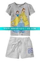 Wholesale baby KASA/baby wear/baby clothes/baby jeans/baby dress/fashion clothes for child/clothes for baby/new designs short-sleeve suit