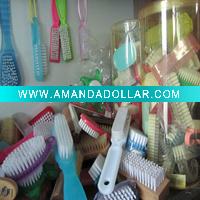 Wholesale PVA plastic foot brush nail brush