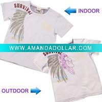Wholesale UV color change child garment