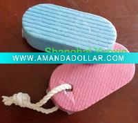 Wholesale foot file, pumice sponge, feet buffing pad