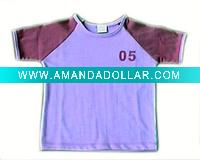 girl's printing t-shirt