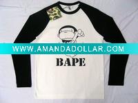 Wholesale T Shirt for Children,Long Sleeve,Round Neck