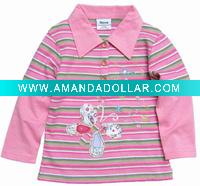 Wholesale girl's t-shirt/kids cloth11189#