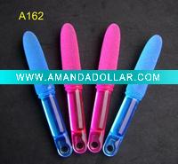 Plastic nail file callus remover