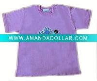Wholesale girl's printing couple t-shirt