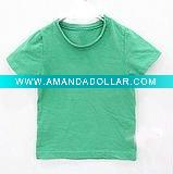 Wholesale cotton child clothing tshirt