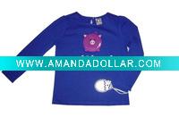Girl's knit T-shirt