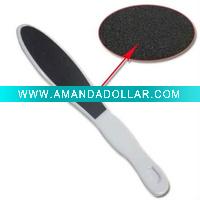 Wholesale Plastic foot file with emery