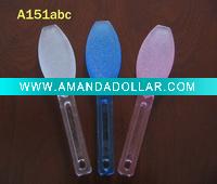 Plastic nail file callus remover