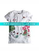 Wholesale Girl's T-shirt(7-10 years-old)