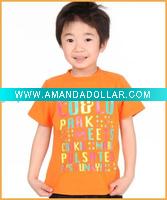 Wholesale T-Shirts for Children,Round Neck,Short Sleeve