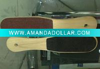 wooden foot file