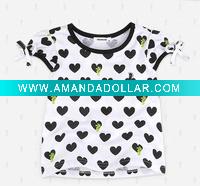 Wholesale 100% cotton kids T-shirts