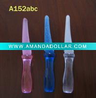 Plastic nail file callus remover