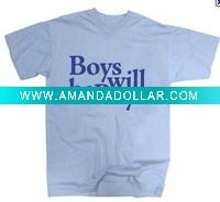 Wholesale fashionable 100% cotton printing children t shirt