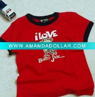 Wholesale 100% cotton T Shirt for Children,Short Sleeves,O-neck