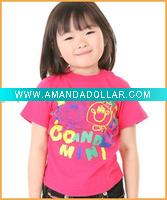 Wholesale 100% cotton T Shirt for Children