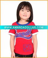 Wholesale Childrens T Shirt,Short Sleeve,O-neck