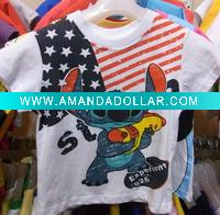 Wholesale Power seller ! cartoon T-shirt spiderman T-shirt fashion T-shirt for Stitch A0280 wholesale