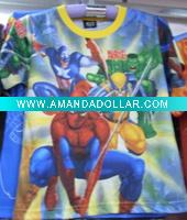 Wholesale Power seller ! cartoon T-shirt spiderman T-shirt fashion T-shirt A0276 wholesale