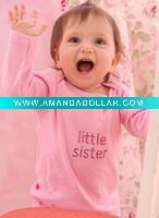 Wholesale Girls Little Sister T Shirt