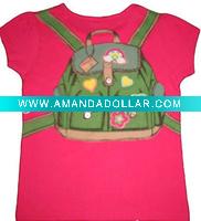 Wholesale Little girls t-shirts TRCG-077