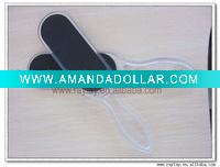 Wholesale plastic handle pedicure foot file