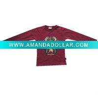 Wholesale 2011 cute girls t shirt with long sleeve