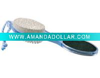Wholesale 4in1 Pumice stone brush with steel callus eliminate