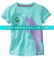 Wholesale 2011 Hot Sell girls' t-shirt