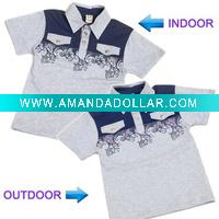 Wholesale UV color change kids summer dress