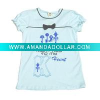 Wholesale UV color change girls clothes