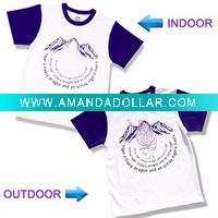 Wholesale UV color changing wholesale kids clothing