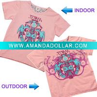 UV cotton kids shirt pattern