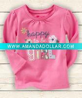Wholesale 2011 Hot Sell girls' t-shirt