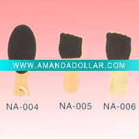 two way wooden pedicure foot file
