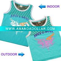 UV color change childrens vests