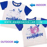Wholesale UV cotton color change kid garment 2012