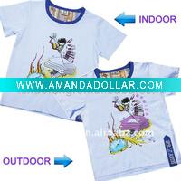 Wholesale UV color changing clothes for children summer