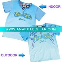 Wholesale 100% cotton UV summer dresses for kids