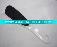 wooden pedicure foot file