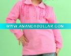 Wholesale girls t-shirt for Autumn