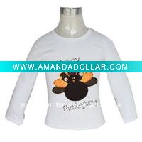 Wholesale Thanksgiving long sleeve for kid