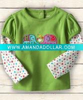 Wholesale 2011 Hot Sell girls' t-shirt